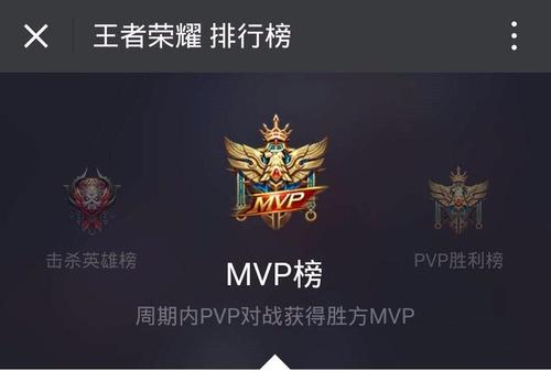 手机微信如何查看王者荣耀里的PVP、MVP、击杀英雄和段位排名榜